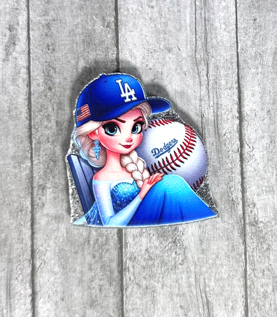 2 inch LA Dodgers Magnet