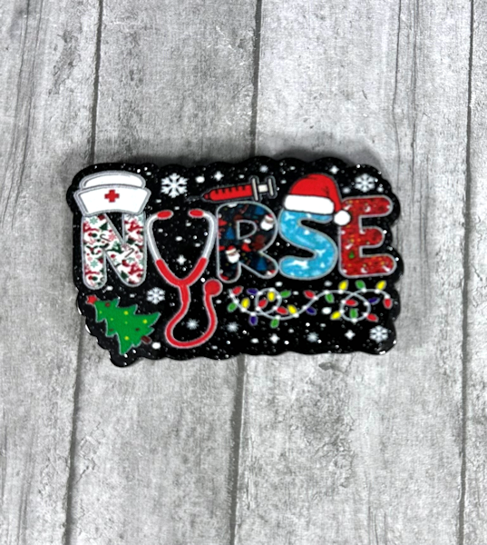 2 inch Christmas Nurse Magnet