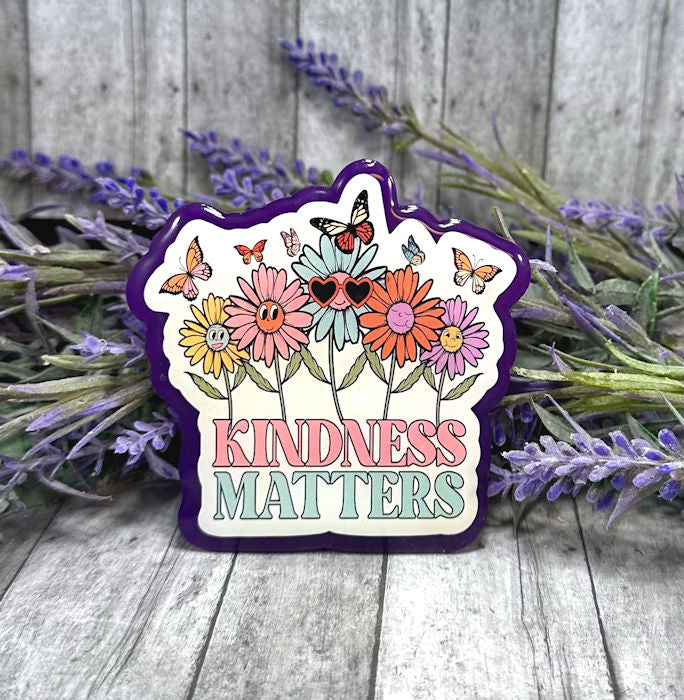 3 inch Kindness Matters Quote Magnet