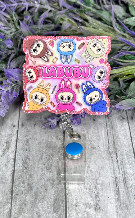 Handmade Labubu Badge Reel 2