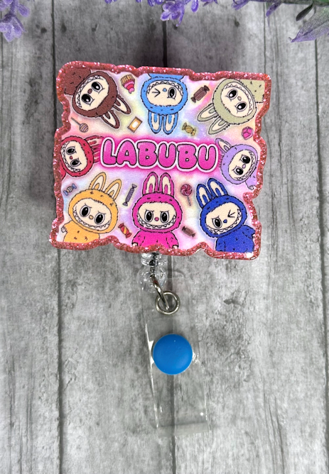Handmade Labubu Badge Reel 2