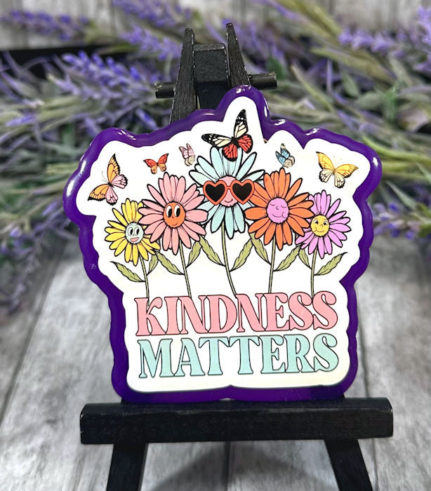 3 inch Kindness Matters Quote Magnet