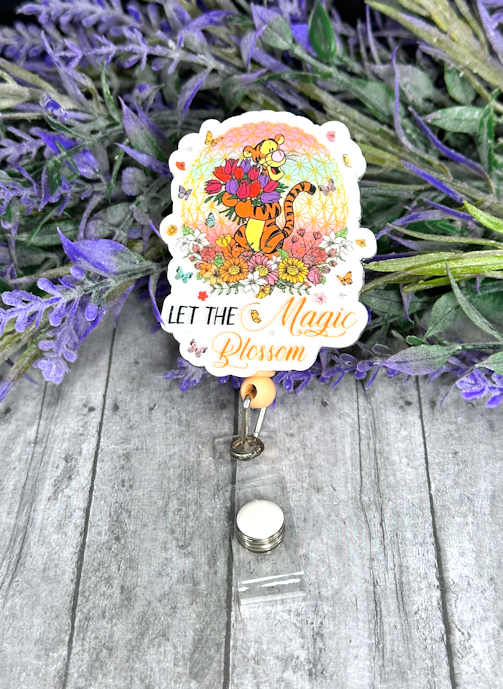 Handmade Tigger Inspirational Badge Reel 2