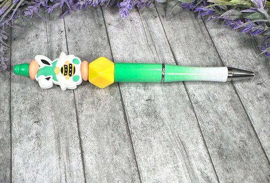 Handmade Easter Gnome Beaded Ballpoint with free refill