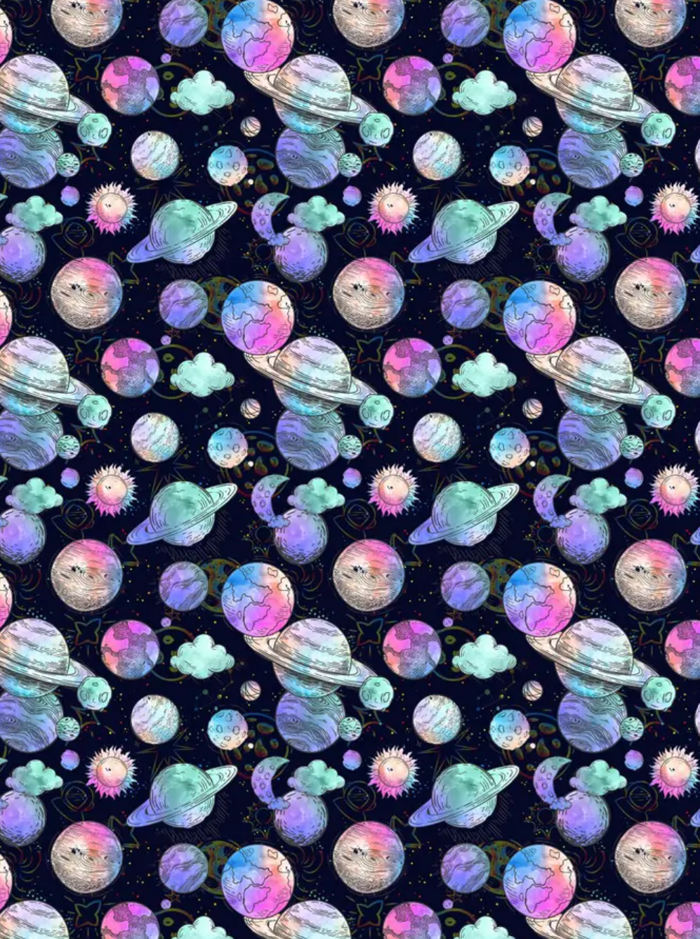 Handmade Galaxy Horizontal glitter pen with free refill