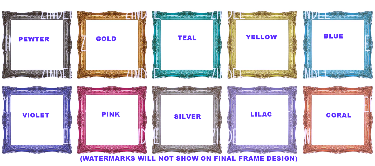 Custom Order Handmade Picture Frame Magnet