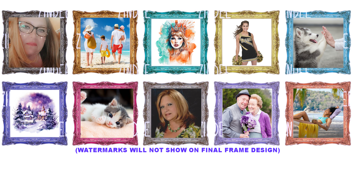 Custom Order Handmade Picture Frame Magnet