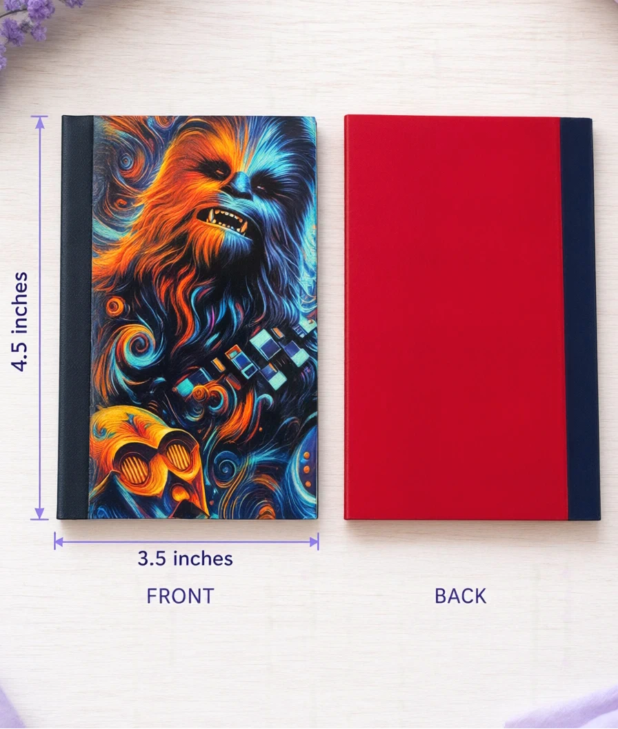 Decorative Vinyl Covered MINIATURE Composition Notebook Star Wars
