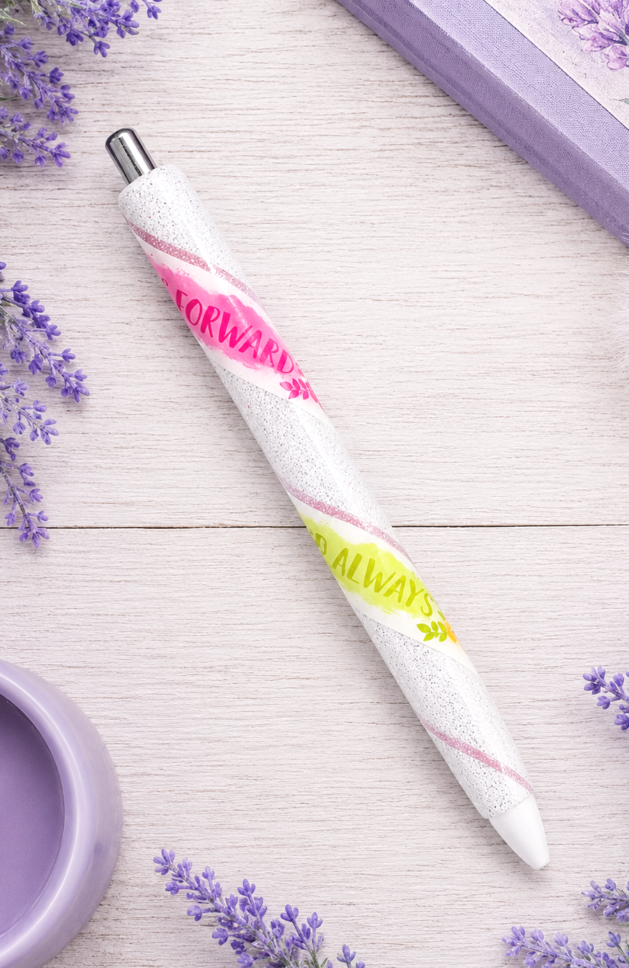Handmade Christian Pen  glitter pen with free refill 1