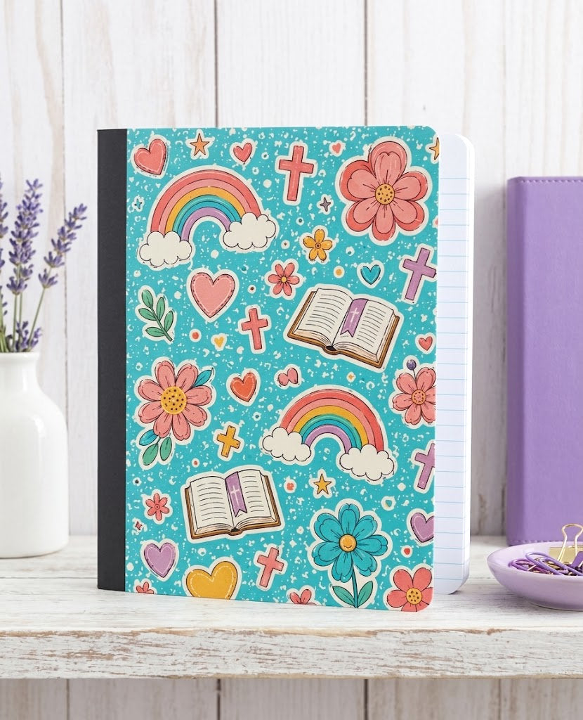 Decorative Vinyl Covered Composition Notebook Bibles