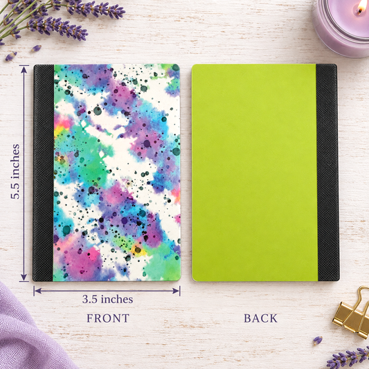 Decorative Vinyl Covered MINIATURE Composition Notebook Colors