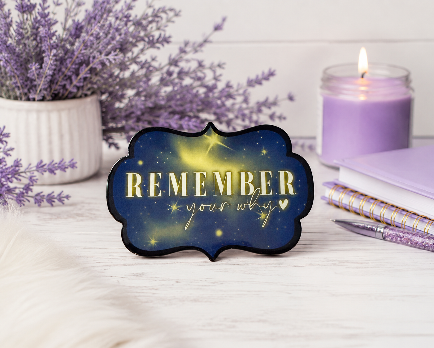 3 inch Remember Your Why magnet