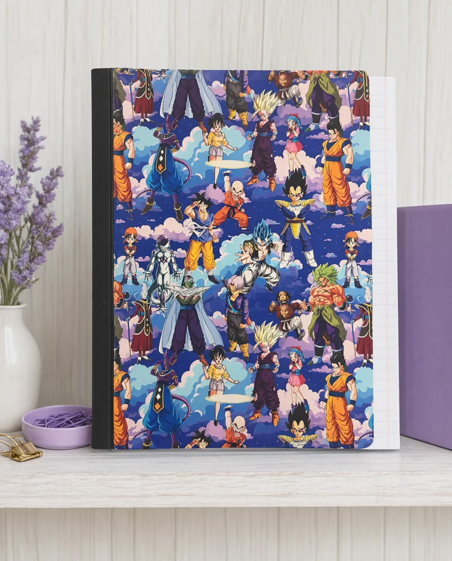 Decorative Vinyl Covered Composition Notebook Dragon Ball Z