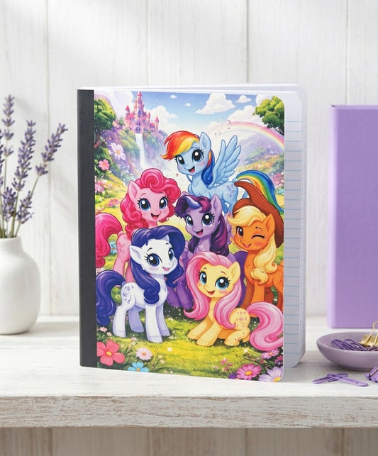 Decorative Vinyl Covered Composition Notebook Little Pony
