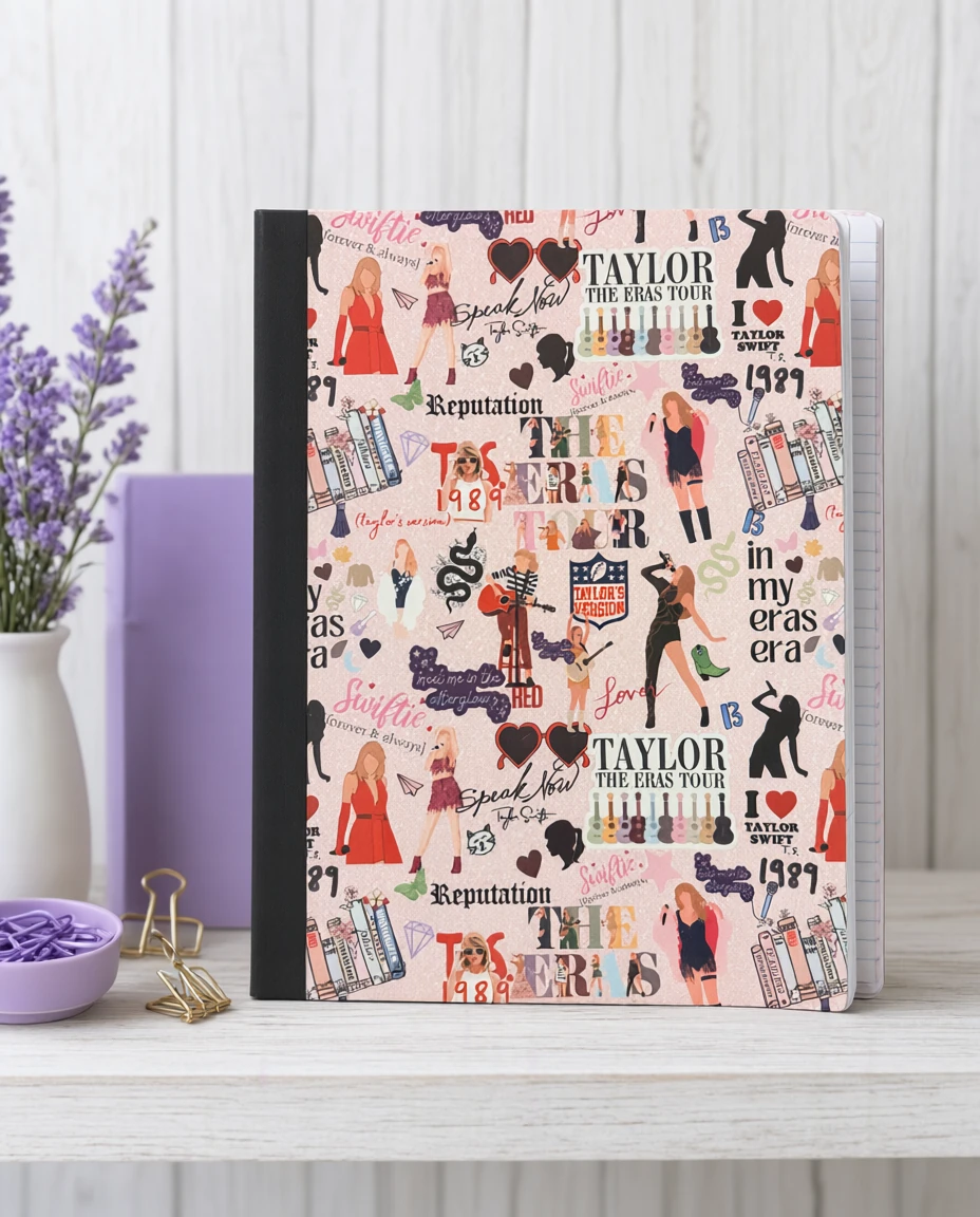 Decorative Vinyl Covered Composition Notebook Taylor