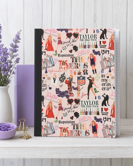 Decorative Vinyl Covered Composition Notebook Taylor