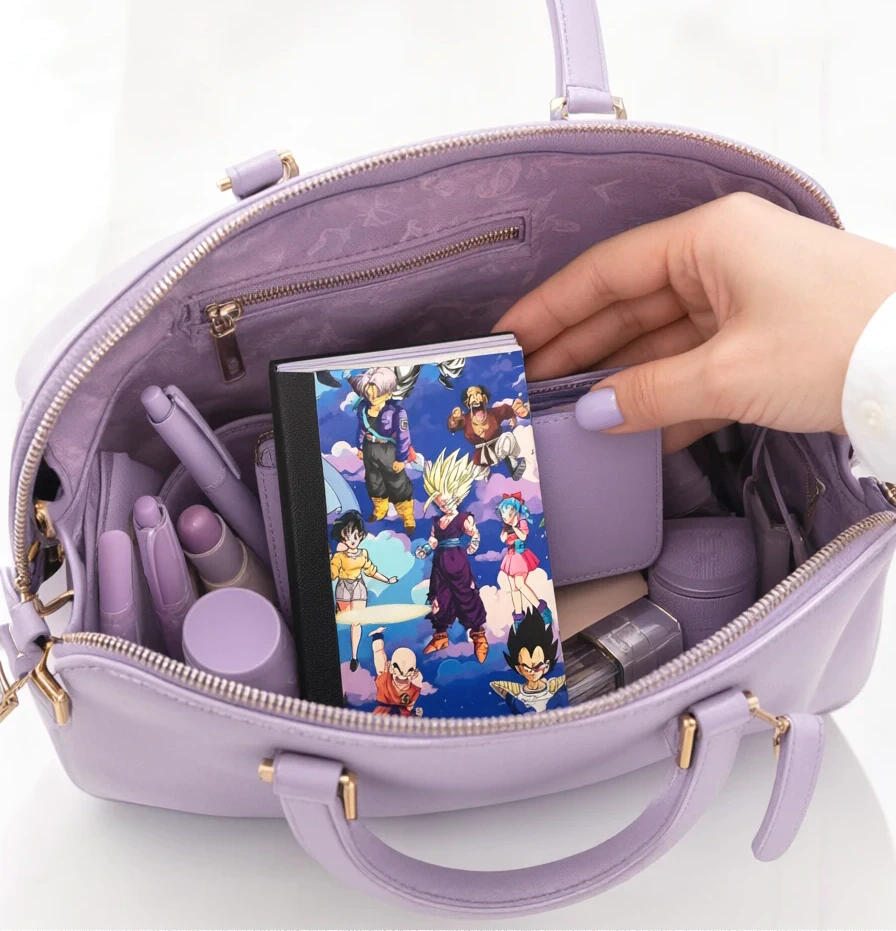 Decorative Vinyl Covered MINIATURE Composition Notebook Dragon Ball Z