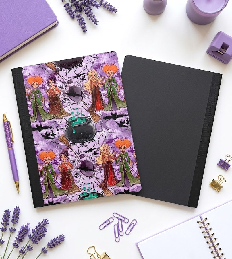 Decorative Vinyl Covered Composition Notebook Hocus Pocus