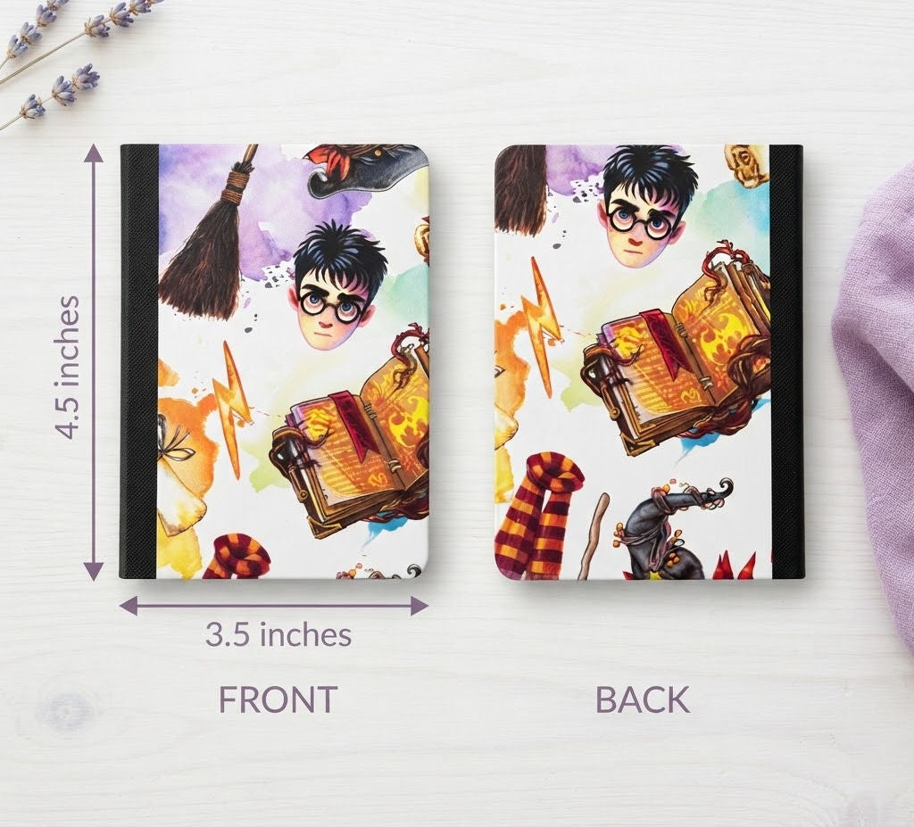 Decorative Vinyl Covered MINIATURE Composition Notebook Harry Potter
