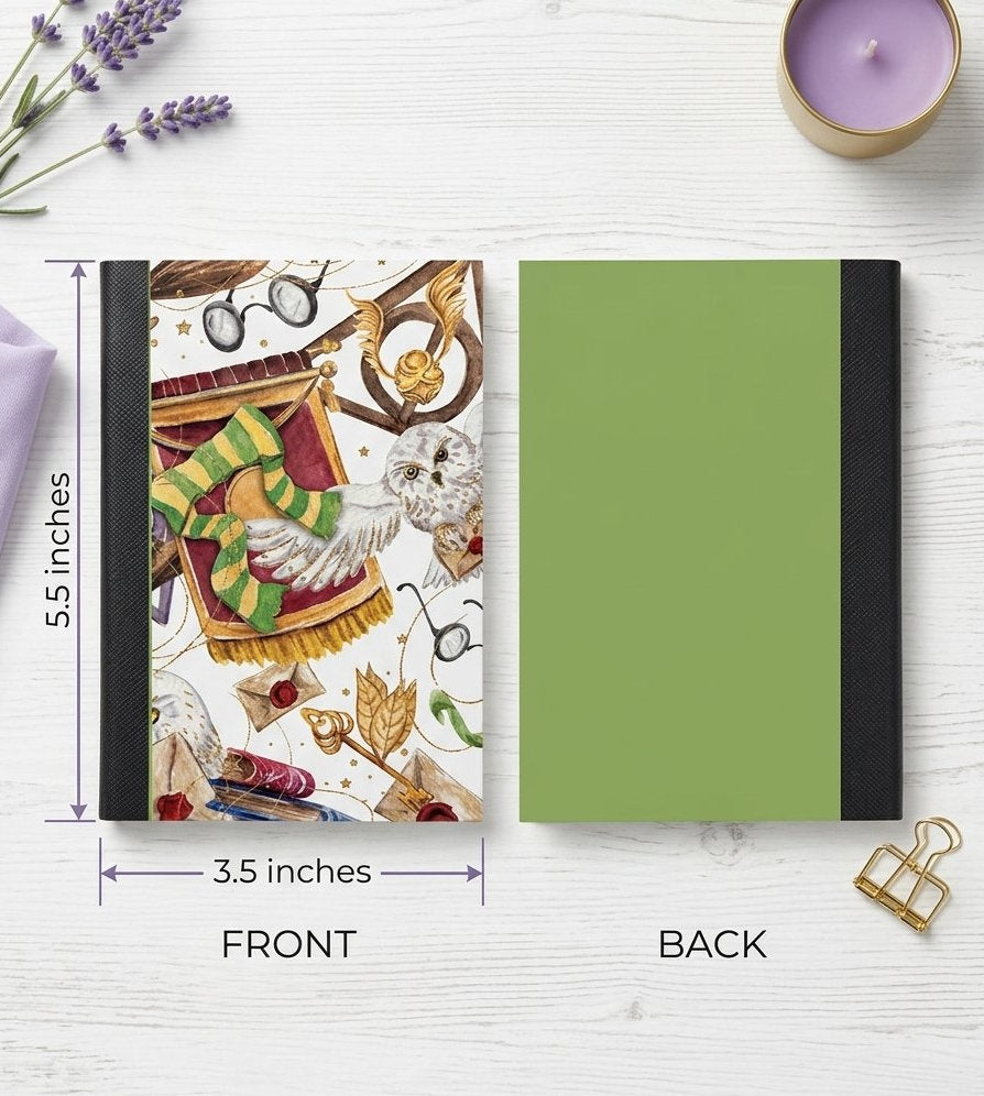 Decorative Vinyl Covered MINIATURE Composition Notebook Harry Potter 3