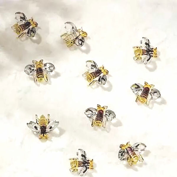 Handmade Mini Bumblebees glitter pen with free refill