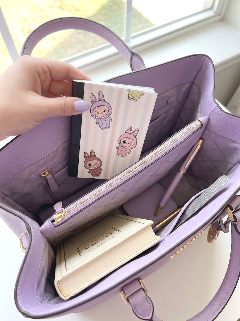 Decorative Vinyl Covered MINIATURE Composition Notebook Labubu