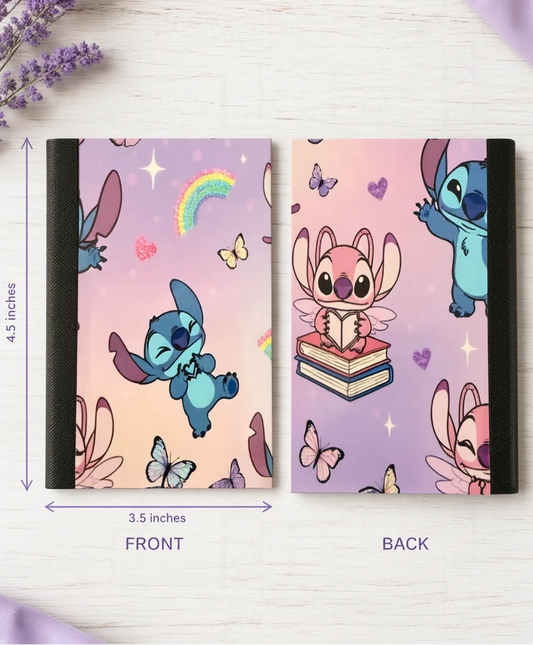 Decorative Vinyl Covered MINIATURE Composition Notebook Lilo and Stitch