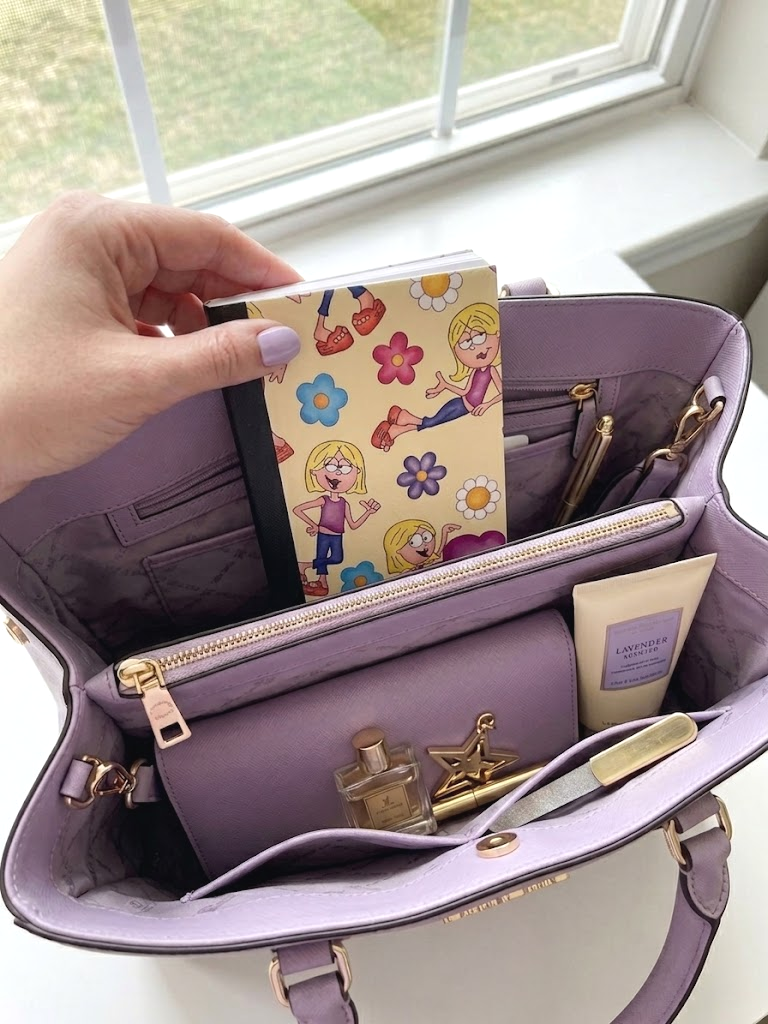 Decorative Vinyl Covered MINIATURE Composition Notebook Lizzie McGuire