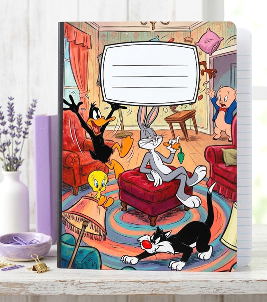 Decorative Vinyl Covered Composition Looney Tunes