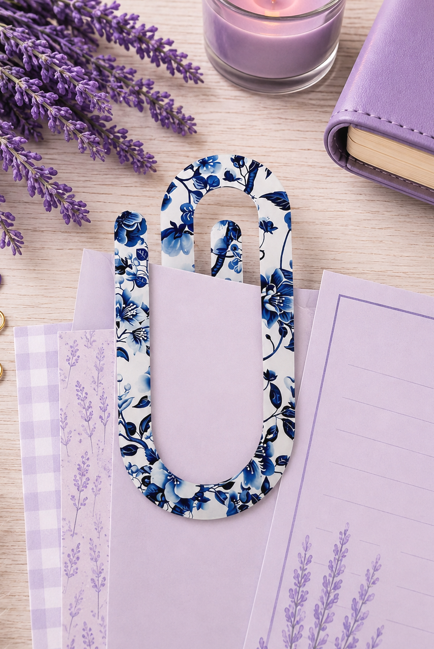 Jumbo Decorative Acrylic Paper Clip Misc 3