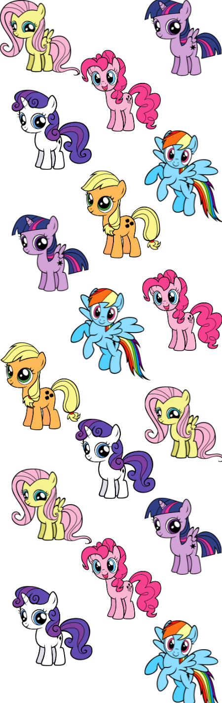 Handmade My Little Pony glitter pen with free refill