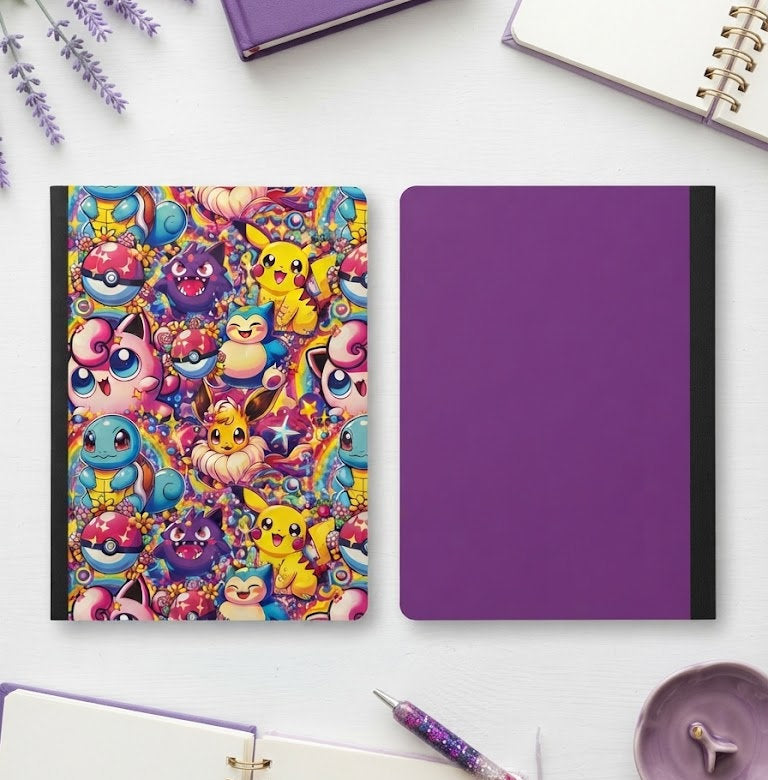 Decorative Vinyl Covered Composition Notebook Pokemon