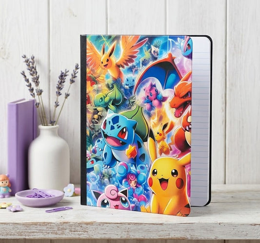 Decorative Vinyl Covered Composition Notebook Pokemon