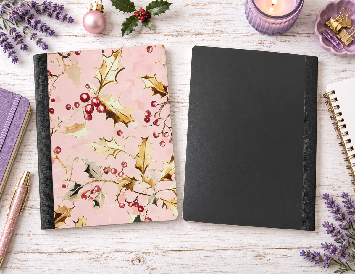Decorative Vinyl Covered Composition Pastel Holly