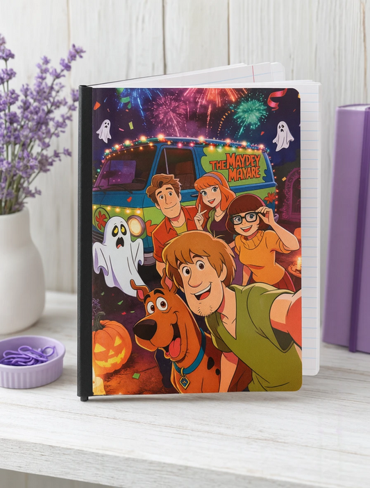 Decorative Vinyl Covered Composition Notebook Scooby Doo