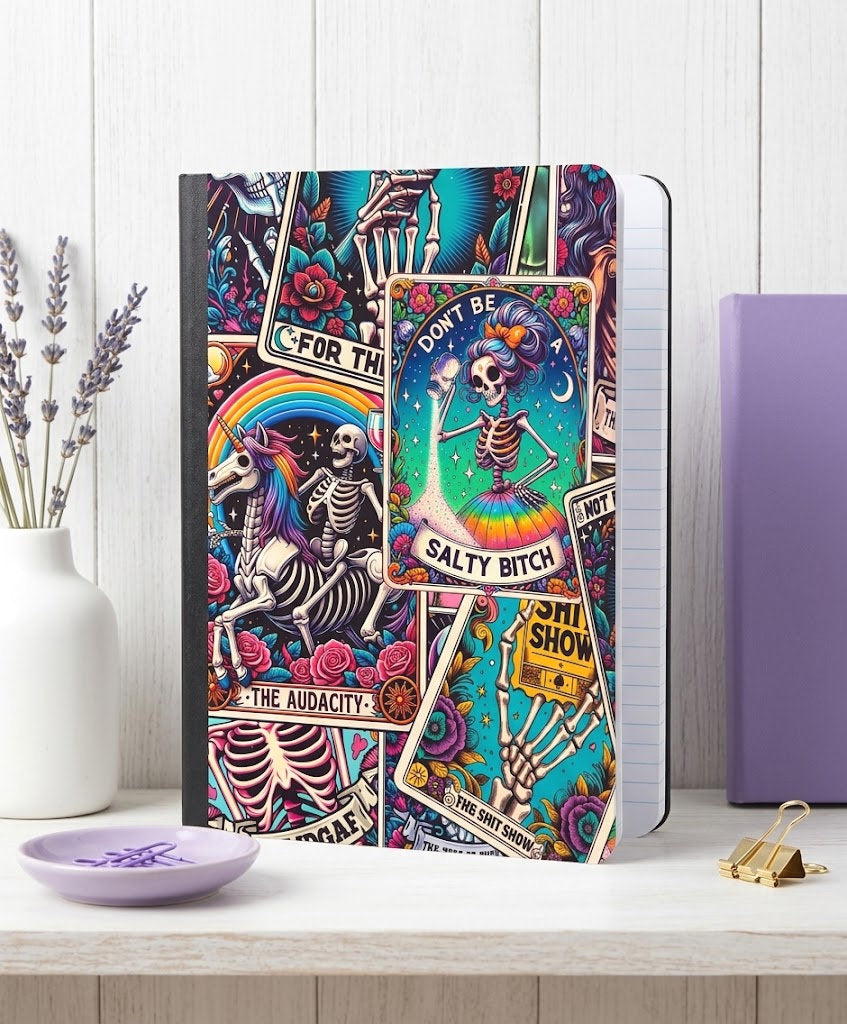 Decorative Vinyl Covered Composition Notebook Shit Show