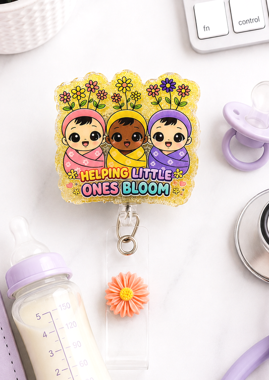 Handmade NICU Nurse Badge Reel
