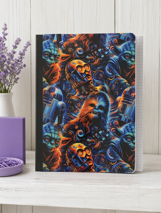 Decorative Vinyl Covered Composition Notebook Star Wars