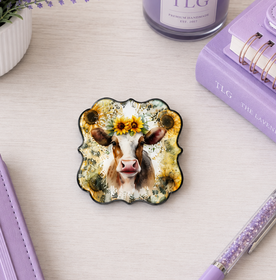 3 inch Cow magnet