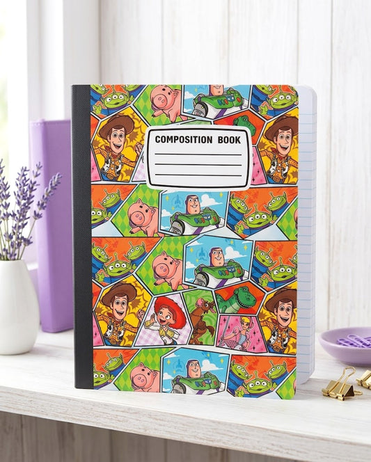 Decorative Vinyl Covered Composition Notebook Toy Story