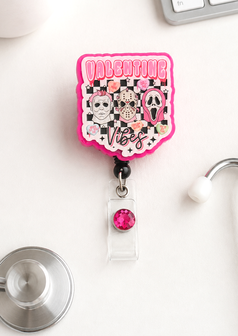 Handmade Grateful Badge Reel 3