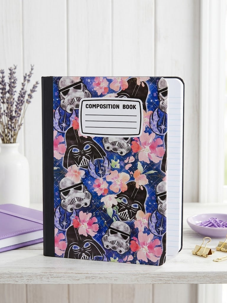 Decorative Vinyl Covered Composition Notebook Star Wars