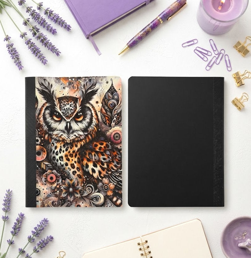 Decorative Vinyl Covered Composition Owl