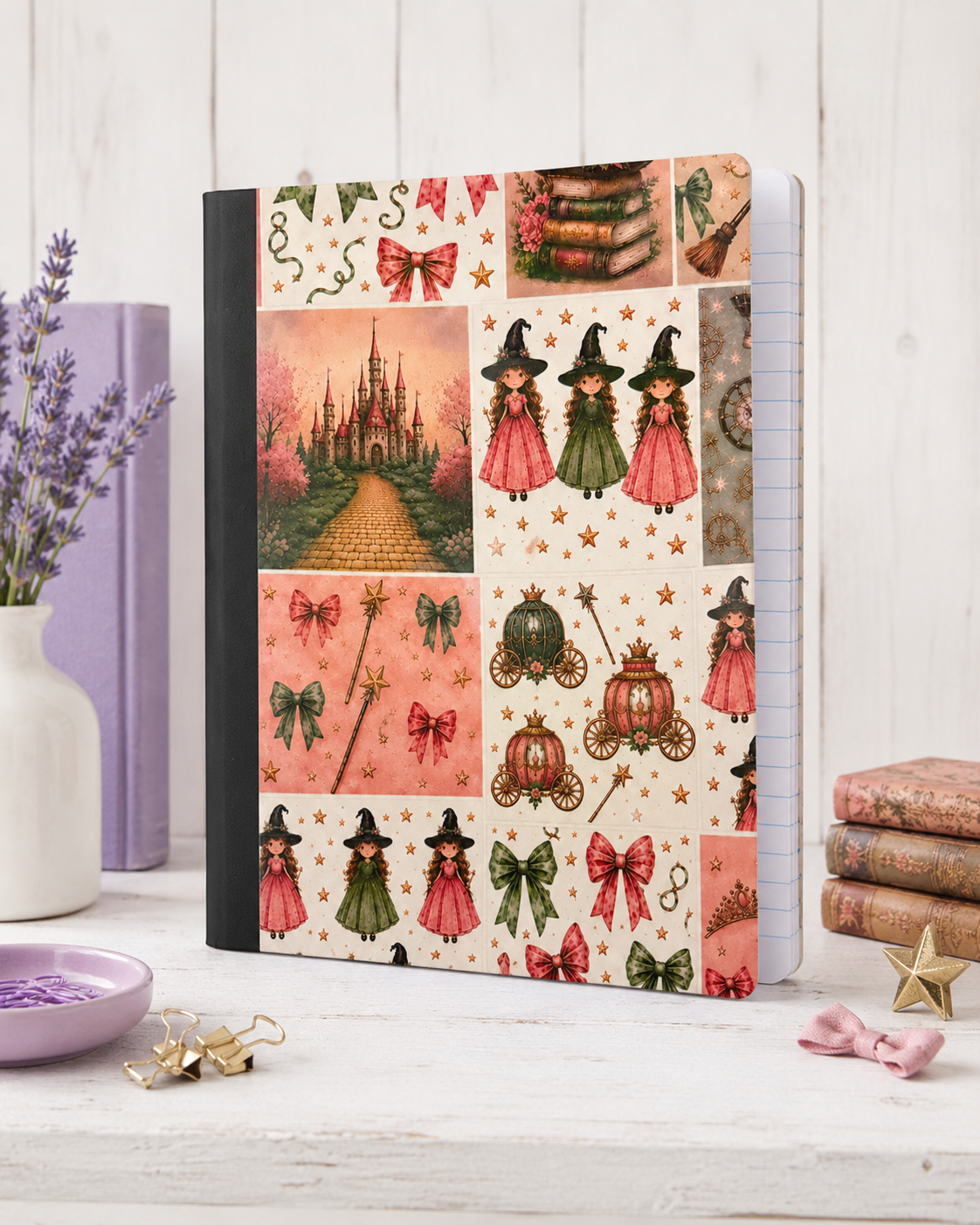 Decorative Vinyl Covered Composition Notebook Halloween
