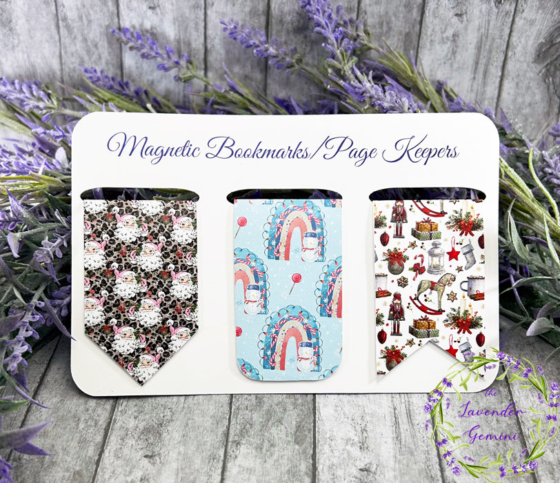 Christmas Magnetic Page Keeper Set