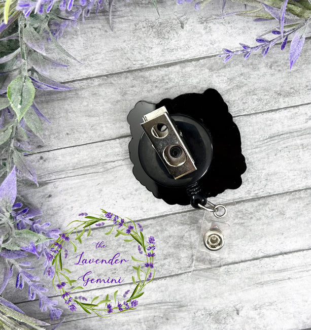 Handmade Realtor ID Badge Reel