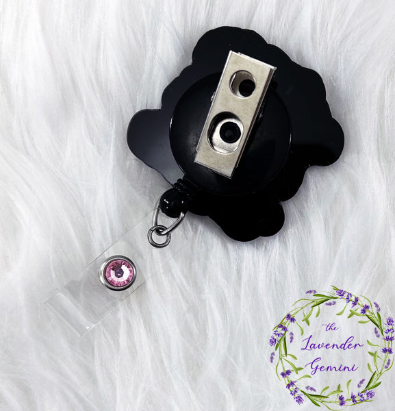 Handmade Love Me  Badge Reel