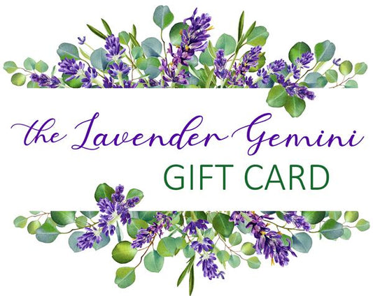 The Lavender Gemini Gift Card